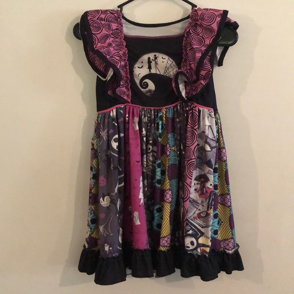 Nightmare Before Christmas Boutique Dress Size 4X (8-9T)
